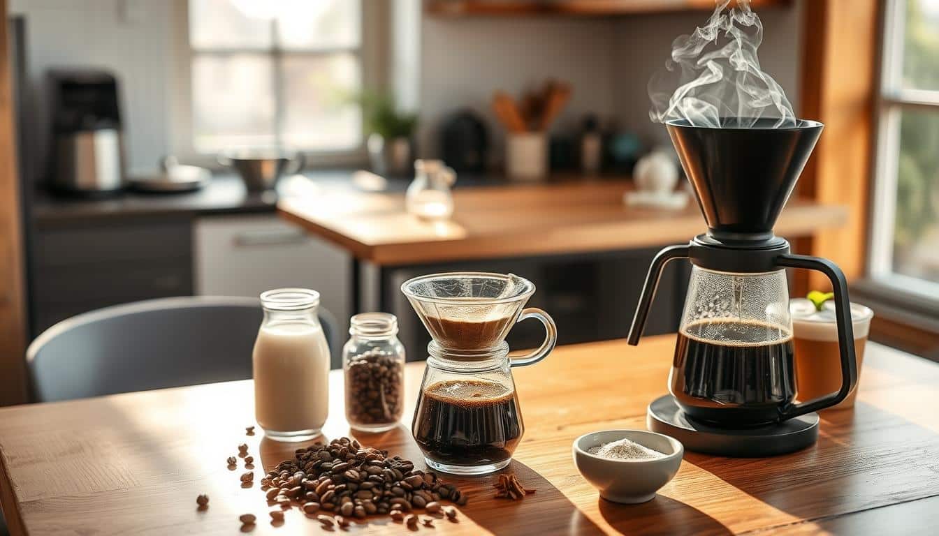 gourmet one-cup meals and coffee productivity