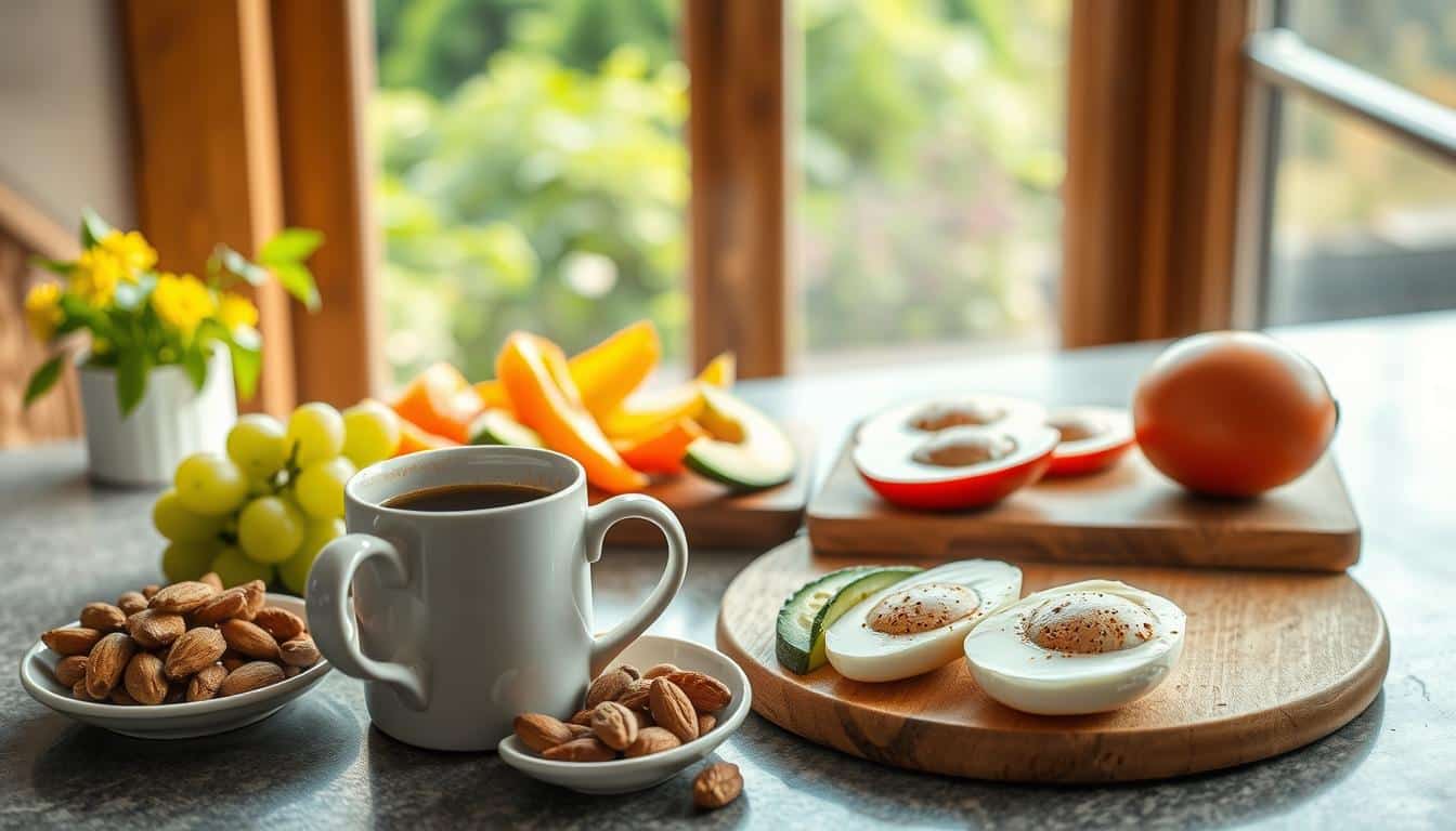 healthy snacks for coffee breaks
