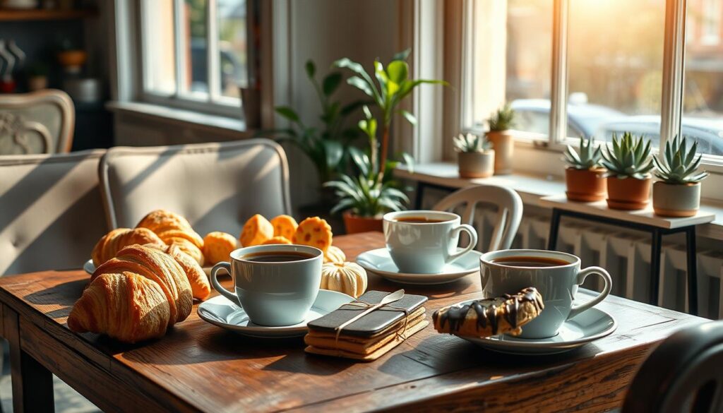 afternoon coffee snacks