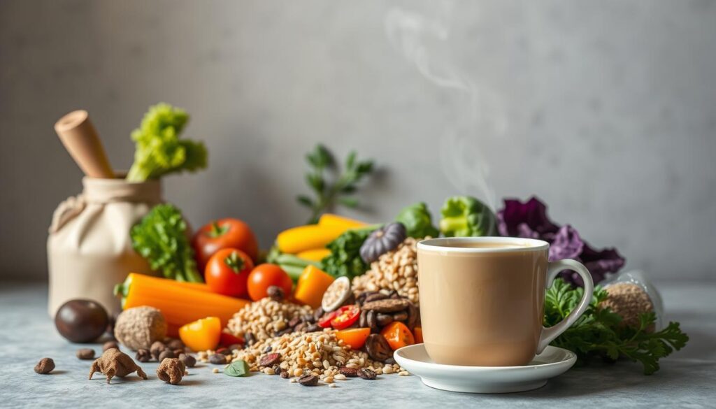 plant-based meals coffee pairing