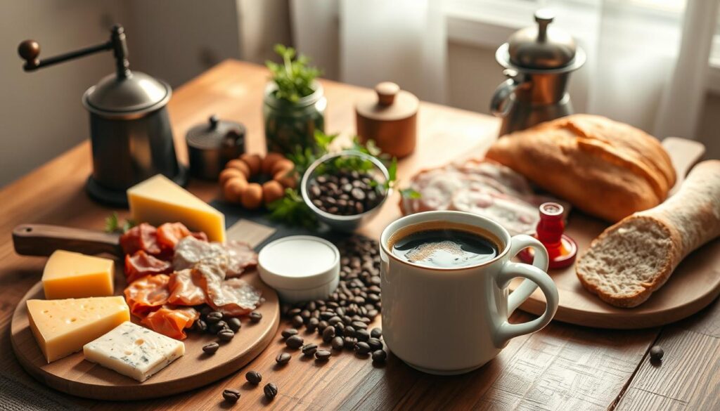 savory coffee pairings