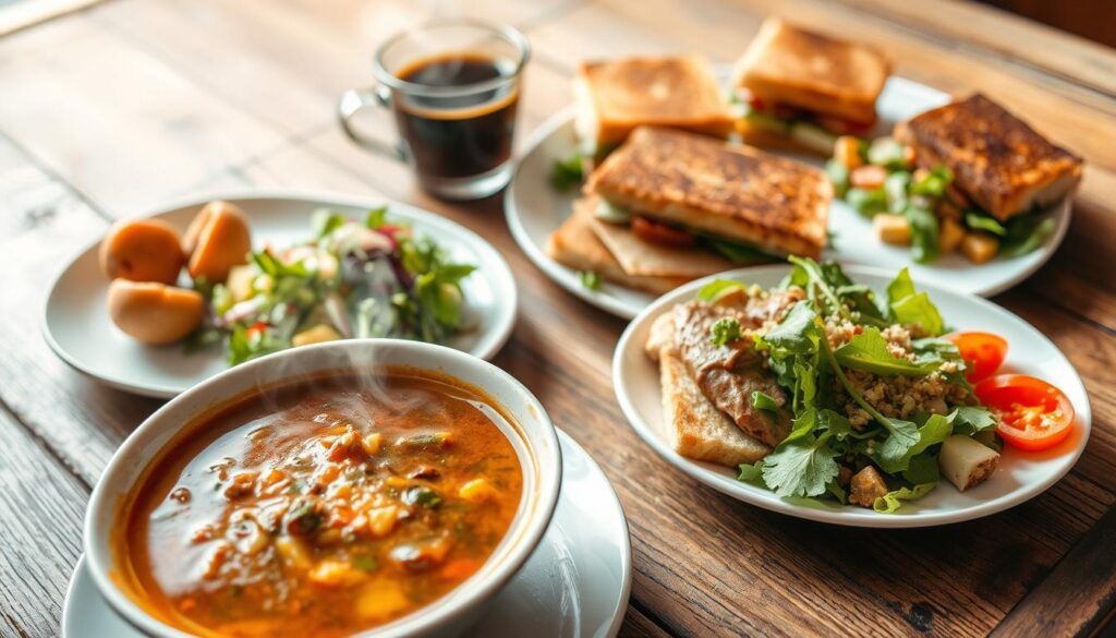 savory lunch pairings