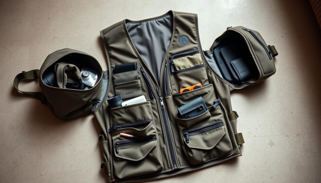 Birding Vest Pocket Organization