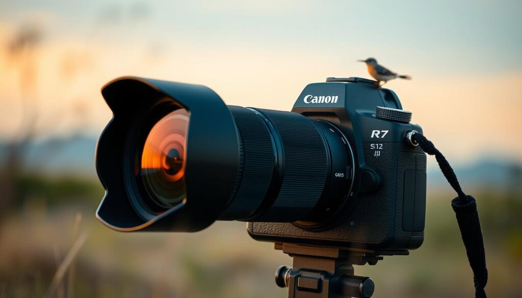 Canon R7 bird photography camera