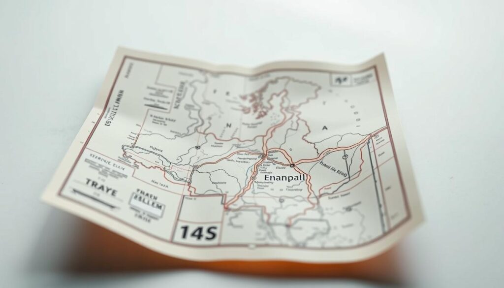Compact Travel Maps for Minimalist Travelers