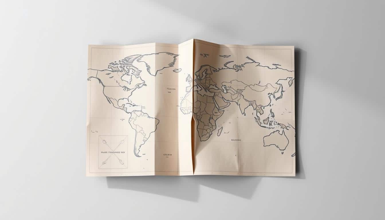 Compact Travel Maps for Minimalist Travelers