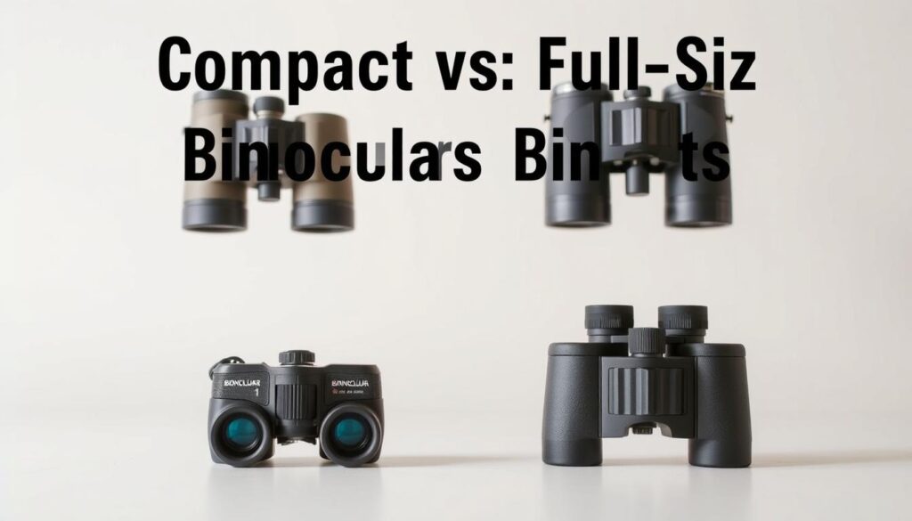 Compact vs Full-Size Binoculars Comparison