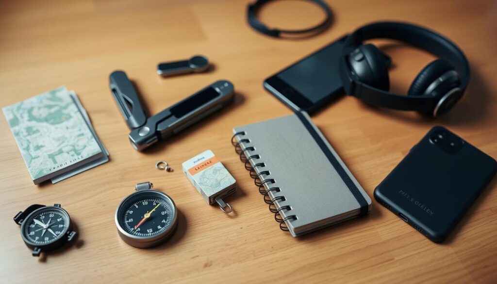 Minimalist Travel Gear Navigation Tools