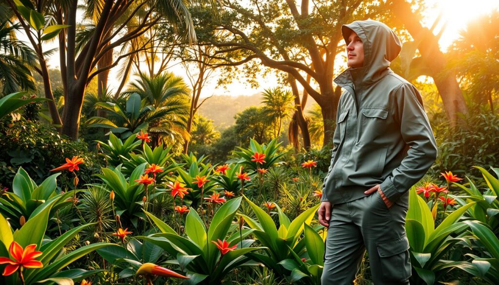 waterproof clothing systems for tropical birdwatching