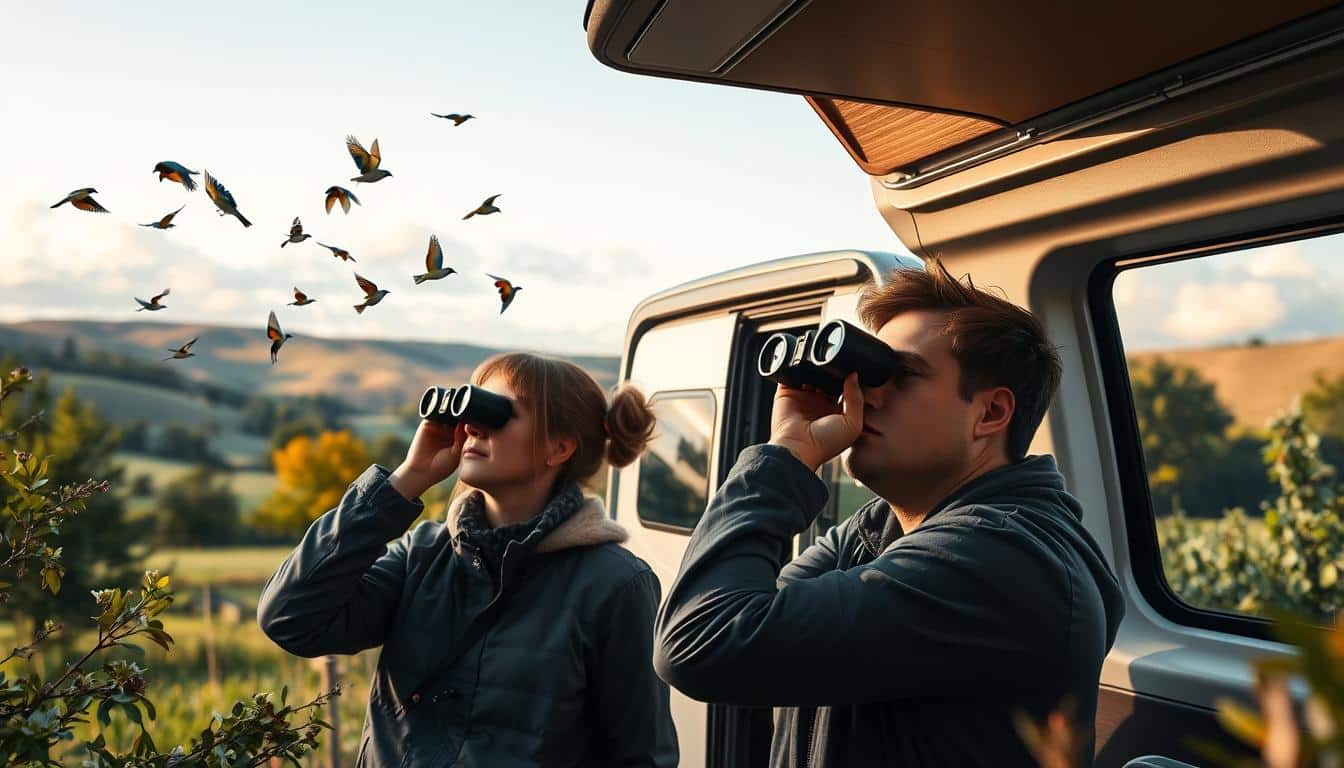 Birdwatching and van life: the perfect combo