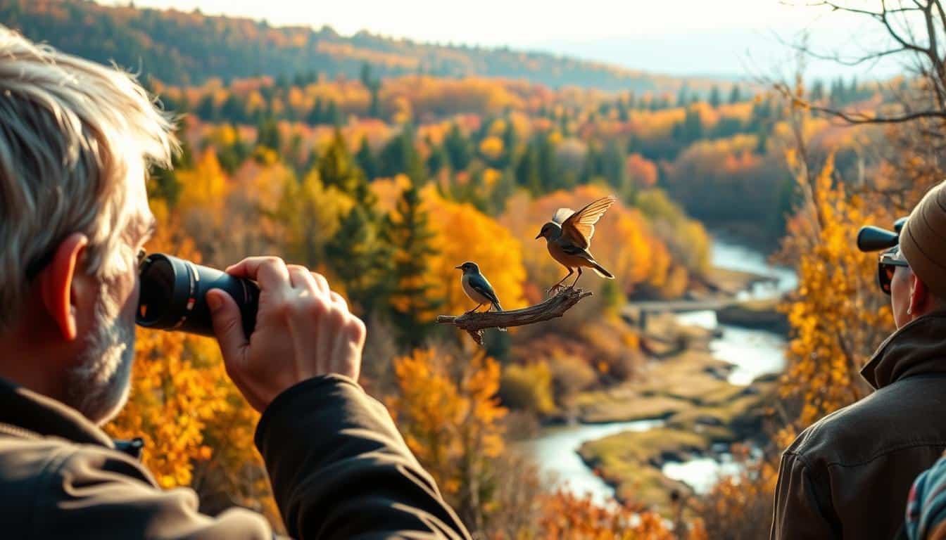 Birdwatching in off-season travel