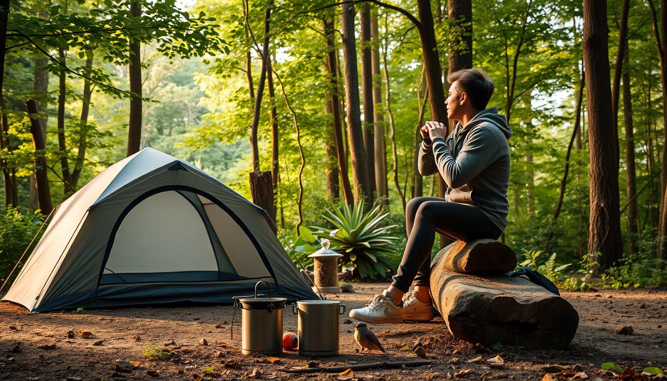 How to camp light and birdwatch smart