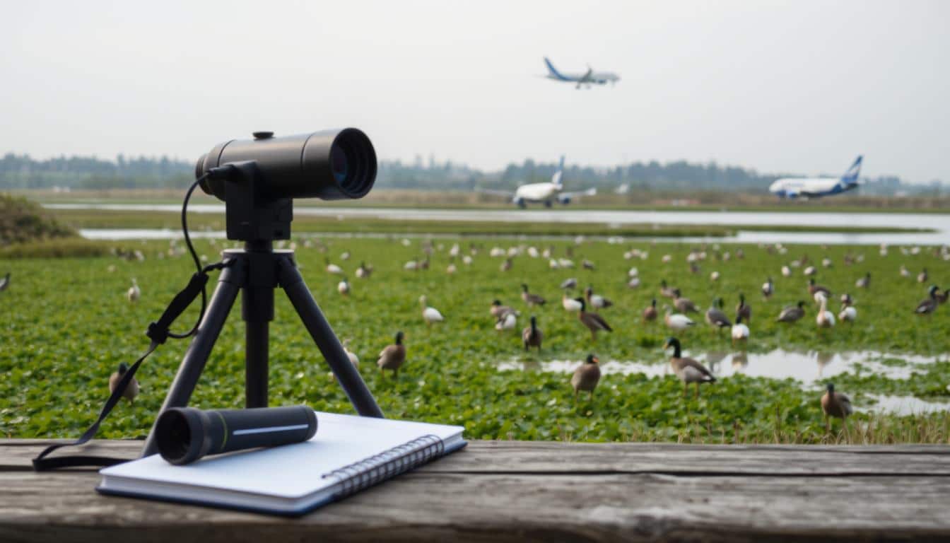 birdwatching hotspots near airports
