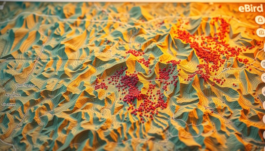 eBird integration map apps