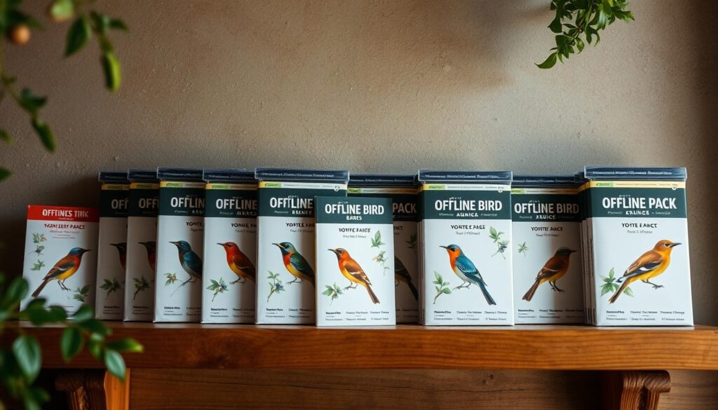 offline bird audio packs