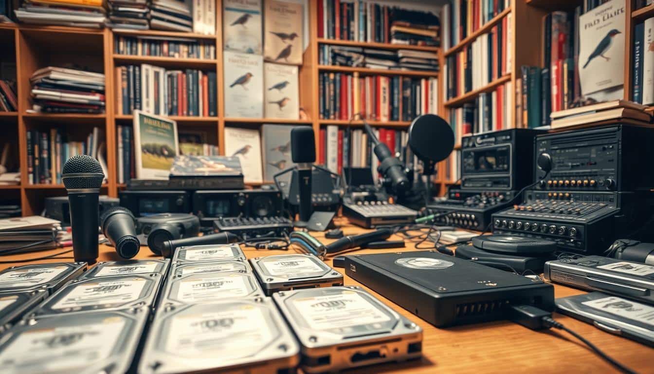 offline bird sound libraries