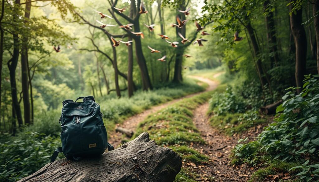 plan birding backpacking trip