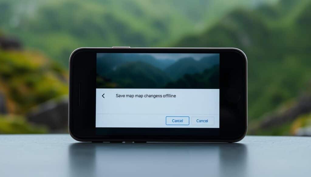 save map changes offline