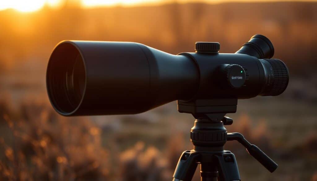 spotting scope low light