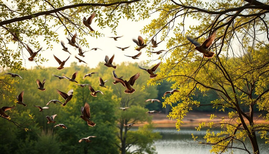 spring migration birding